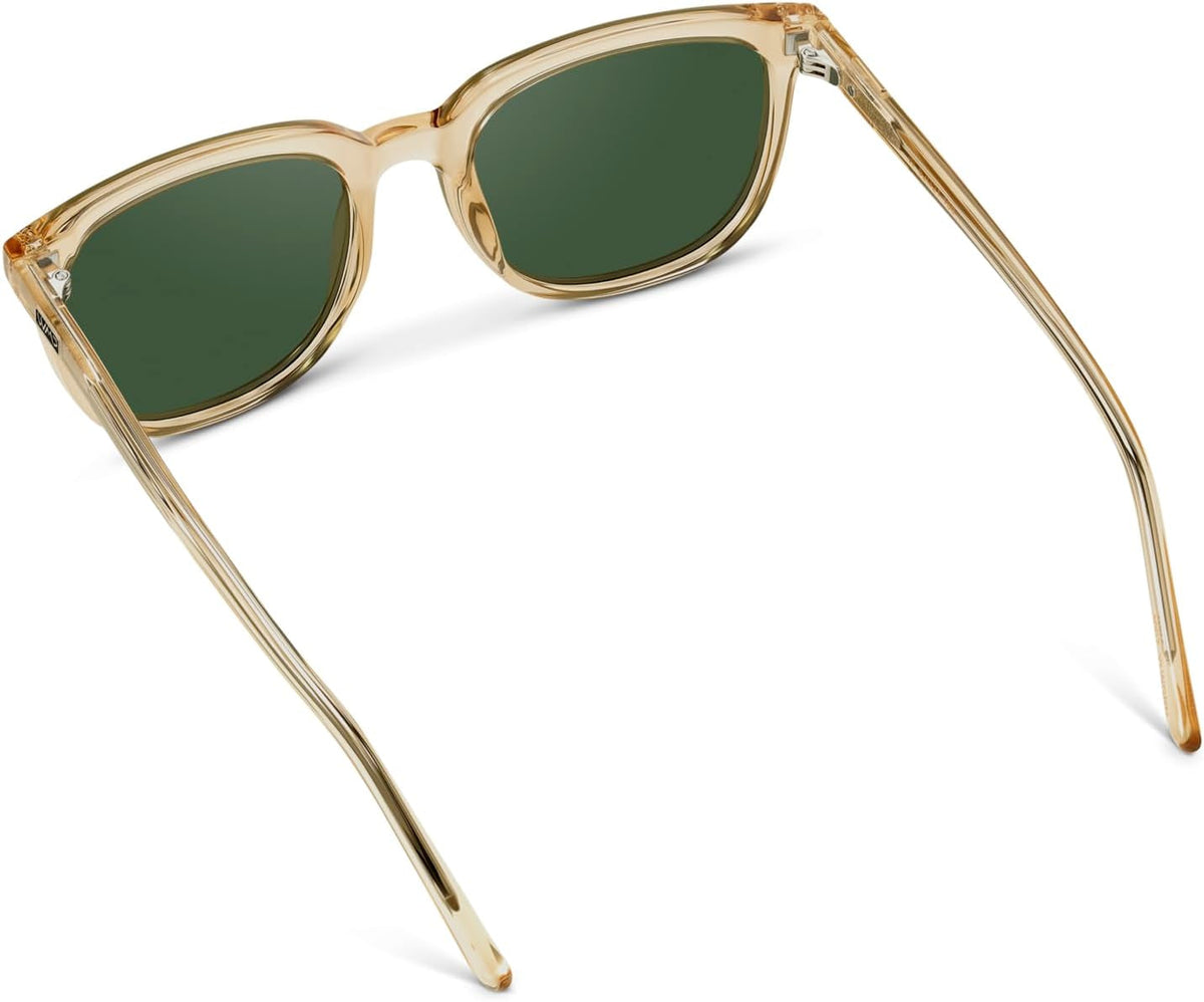 Polarized Classic Retro Flat Square Unisex Sunglasses