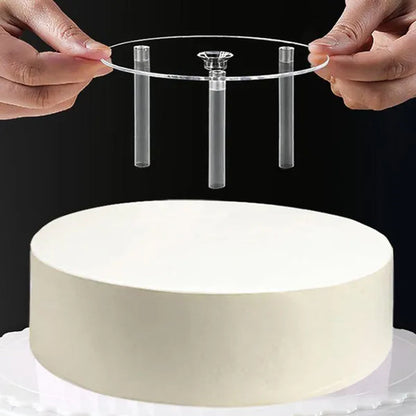 4/6/8/10inch Multi-layer Cake Stand Suspended Gasket Support Frame Round Dessert Support Spacer Piling Bracket Baking Tools