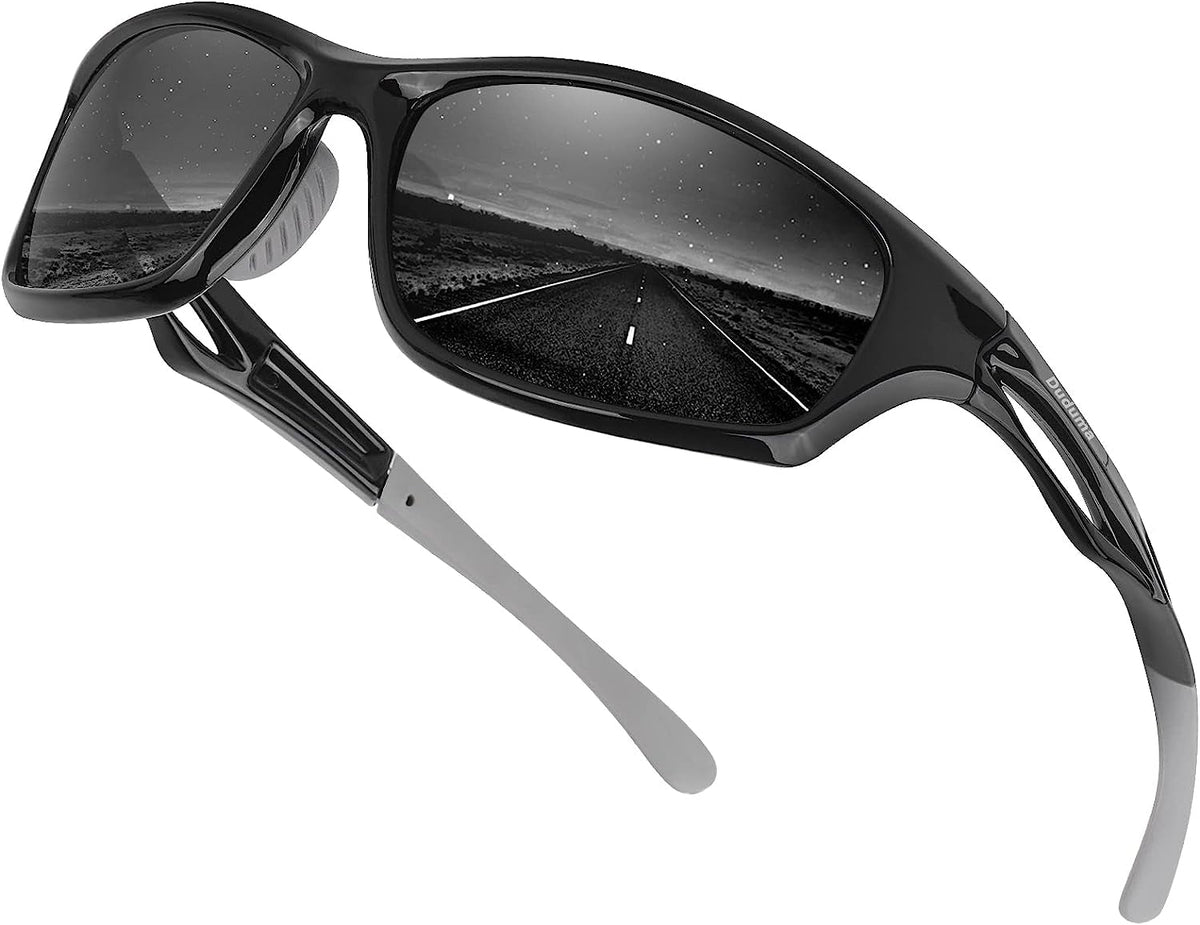 Polarized Sports Sunglasses for Men Women Running Cycling Fishing Golf Driving Shades Sun Glasses Tr90