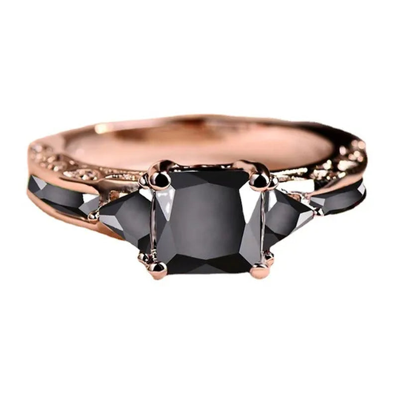 Women silver plated  Princess Cut Garnet Red Ruby Wedding Ring Party Jewelry Gifts Size 4 5 6 7 8 9 10 11