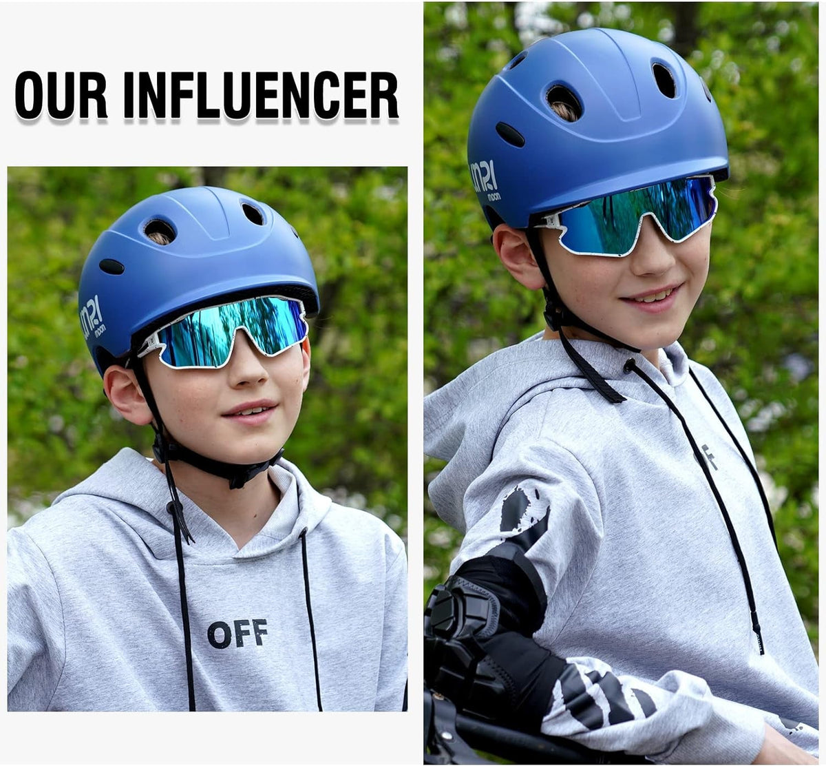 Kids Sunglasses Youth Baseball Sun Glasses Lightweight TR90 Frame UV400 Sports Cycling Shades for Boys Girls DK268