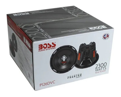 BOSS AUDIO P126DVC 12" 9200W Car Power Subwoofers Subs Woofers DVC 4 Ohm