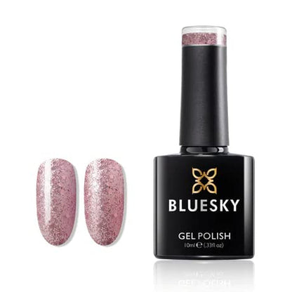Reflective Gel Polish - Glitter Gel Nail Polish with Diamond Cat Eye Gel Royal Flash,Sparkle Chick Collection,UV LED Soak Off Home DIY Manicure Nail Salon Varnish,It's Brillant