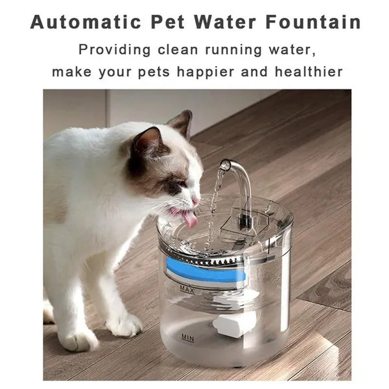 Cat Automatic Water Dispenser Circulating Filter Constant Temperature Pet Drinking Fountain Mute Cat and Dog Water Feeding Cat Daily Necessities