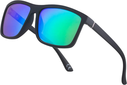 Men's Sports Polarized Sunglasses Square Frame Glasses NP1007