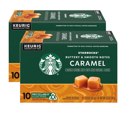 K-Cup Coffee Pods, Medium Roast Coffee, Pike Place Roast for Keurig Brewers, 100% Arabica, 6 boxes (60 pods total)