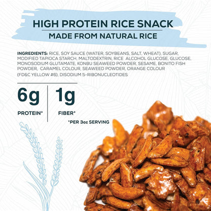 Premium Mixed Arare Rice Crackers Mochi Crunch Japanese Hawaiian Style Asian Snack Mix 1LB 16Oz