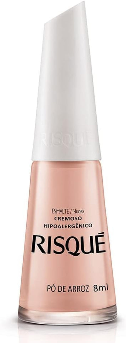Nail Polish Brown | Esmalte de Unhas | Fast Dry, Hypoallergenic, Long-Lasting, Extra Sparkle, Made in Brazil | Café Brasileiro, 0.3 oz, 8ml