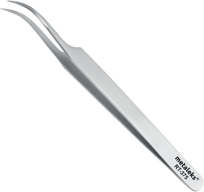 3 Pcs Russian Volume Japanese Stainless Steel Tweezers for Eyelash Extension (Matt Finish)