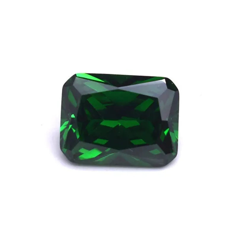 Stone of Life 3A Colombia Emerald Corundum Spinel Various Shapes Mosaic Jewelry Diy Green Gem AAA 5-7MM
