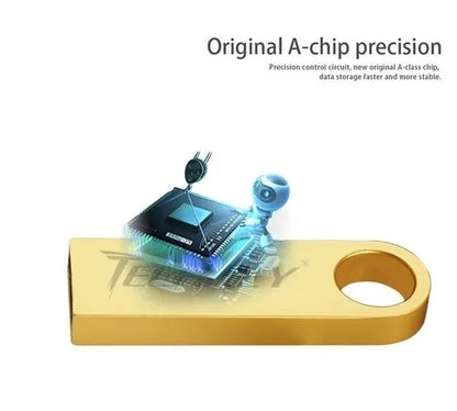 Pendrive 512GB Memory Stick 64GB 32GB 8GB Metal Usb Flash Drive 16GB 1GB Pen Drive 256GB Usb Stick 128GB for Computer/Laptop/Sound/Speaker/External Storage Data/Photo/Video/Music (Quantity: 1pcs)
