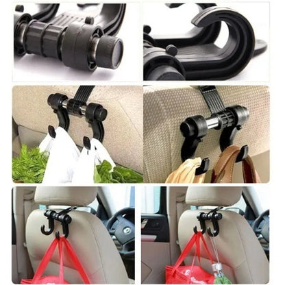 Universal Car Seat Back Storage Hook Sundries Hanger Bag Holder Multifunction Car Hooks Vehicle Storage Organizer