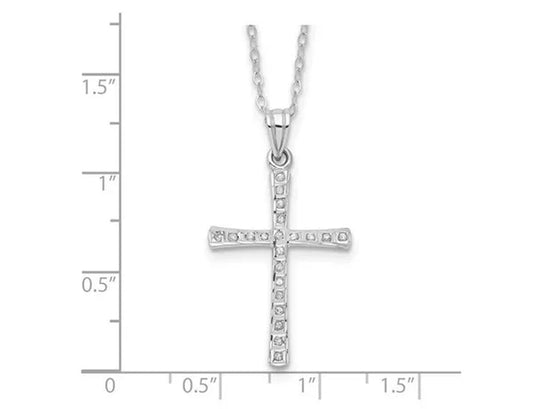 Sterling Silver Cross Pendant Necklace with Chain