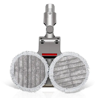 Electric Wet Dry Mopping Head for Dyson V7 V8 V10 V11 V15 Replaceable Parts with Water Tank Mop Head Mop Pads Water Cup