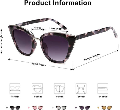 Cat Eye Designer Sunglasses Fashion UV400 Protection Glasses SJ2052