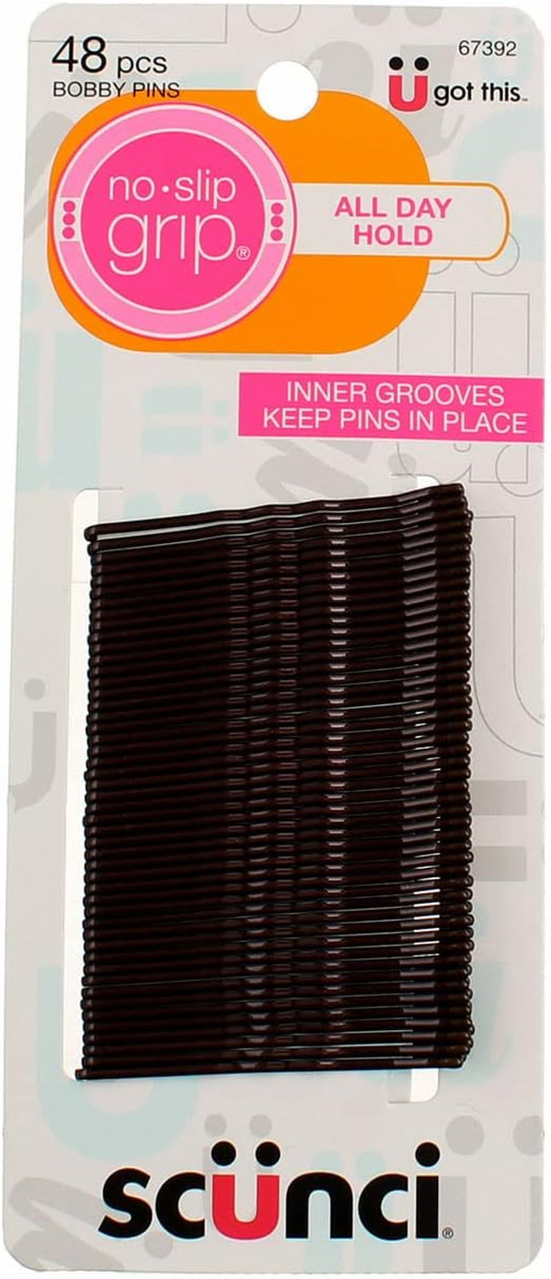 48Pk Bobby Pins Brown,Conair Corporation,6739206A02