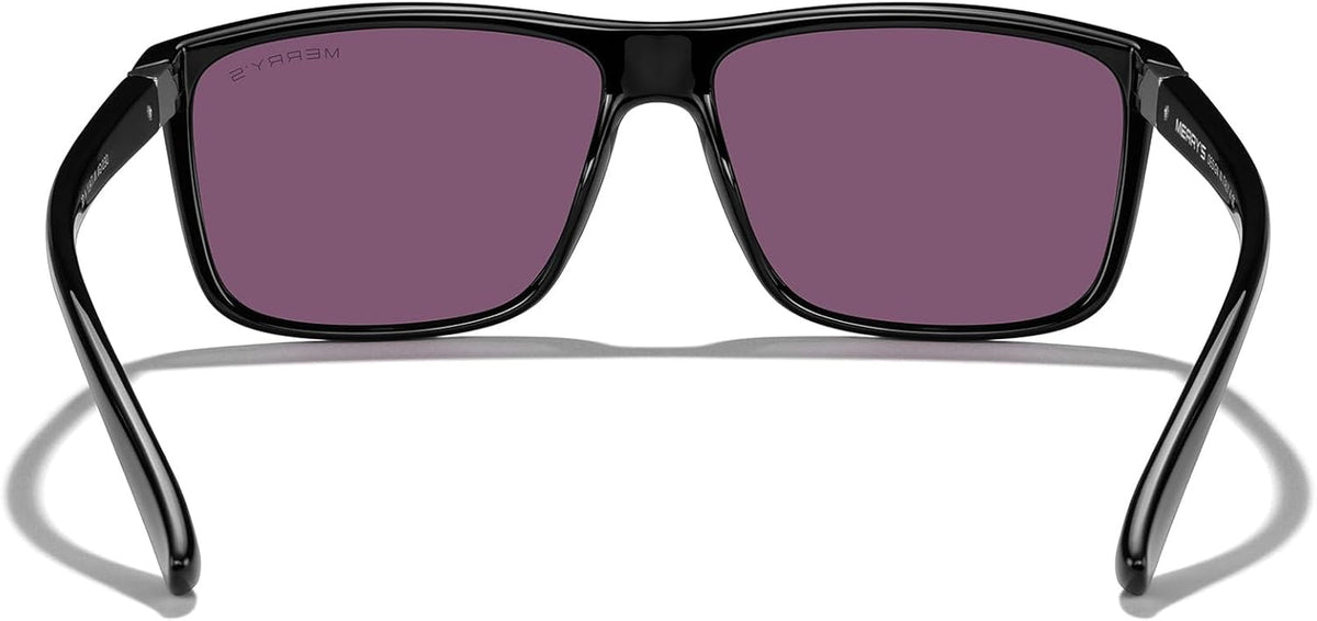 Rectangular Polarized Sports Sunglasses for Men Women Cycling Driving Fishing UV400 Protection S8225