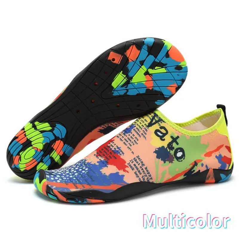 Swimming Water Aqua Shoes Men Women Beach Camping Shoes Adult Unisex Aqua Flat Soft Walking Lover Yoga Shoes Non-slip Sneakers