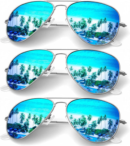 Classic Aviator Sunglasses for Men Women Driving Sun glasses Polarized Lens UV Blocking
