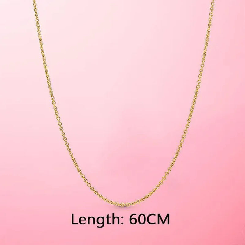 2023 Heart O Pendant 925 Sterling Silver O Pendant fit Original Cable Chain Pendant Necklace DIY Charm Beads Jewelry Anniversary Gift