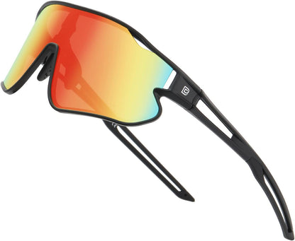 Kids Sunglasses Youth Baseball Sun Glasses Lightweight TR90 Frame UV400 Sports Cycling Shades for Boys Girls DK268