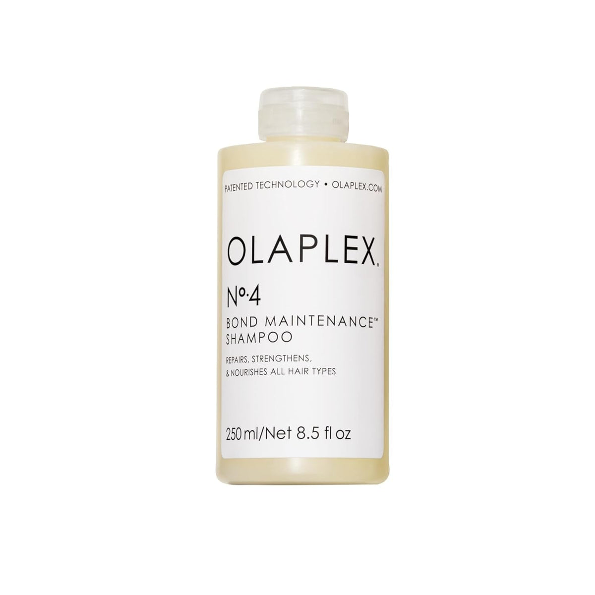 No. 4 Bond Maintenance Shampoo, Repairs, Strengthens, & Nourishes All Hair Types, Adds Shine & Leaves Hair Feeling Soft, 8.5 Fl Oz