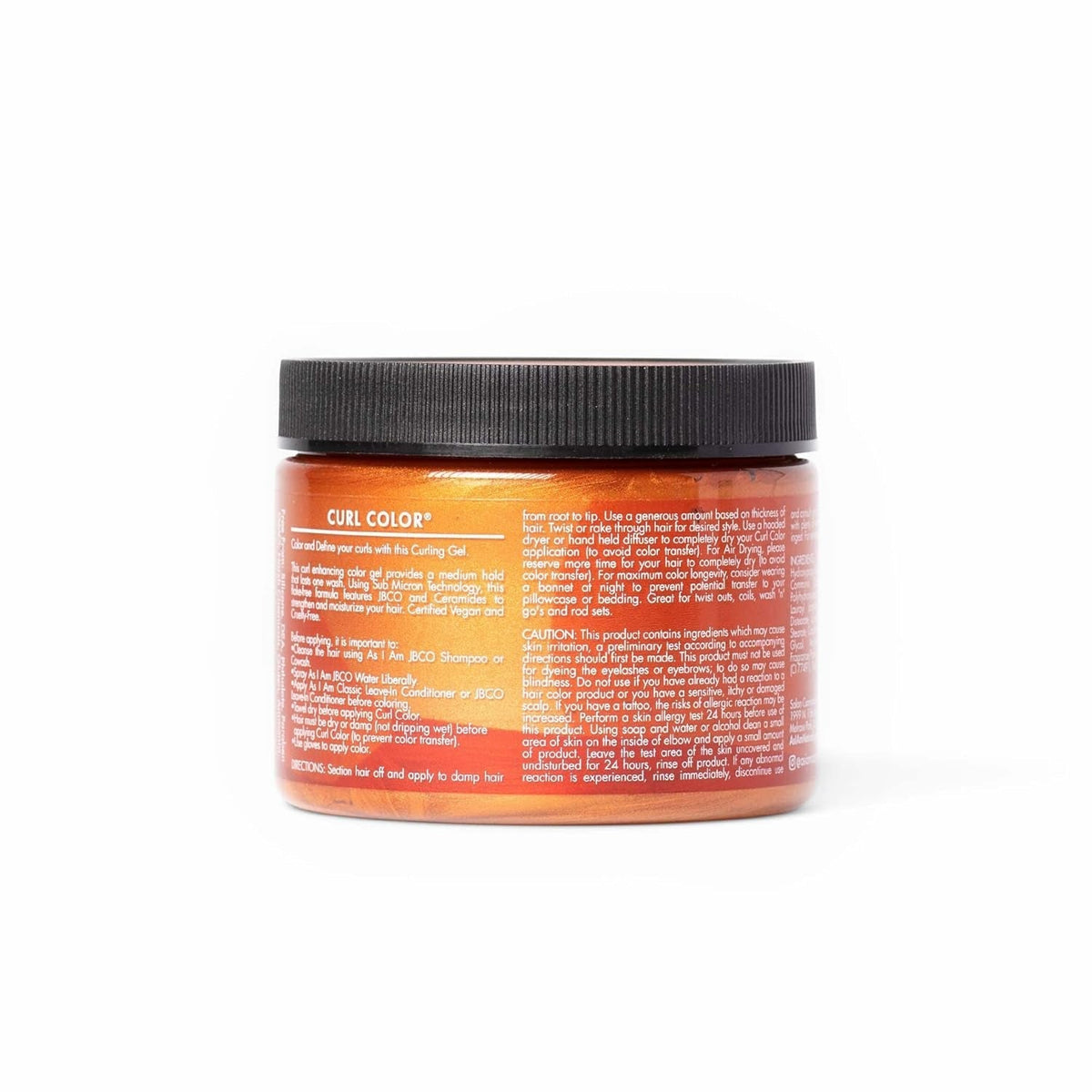 Curl Color - Copper - 6 Ounce - Color and Curling Gel - Temporary Color - Medium Hold - Vegan & Cruelty Free