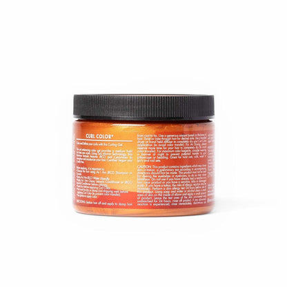 Curl Color - Copper - 6 Ounce - Color and Curling Gel - Temporary Color - Medium Hold - Vegan & Cruelty Free