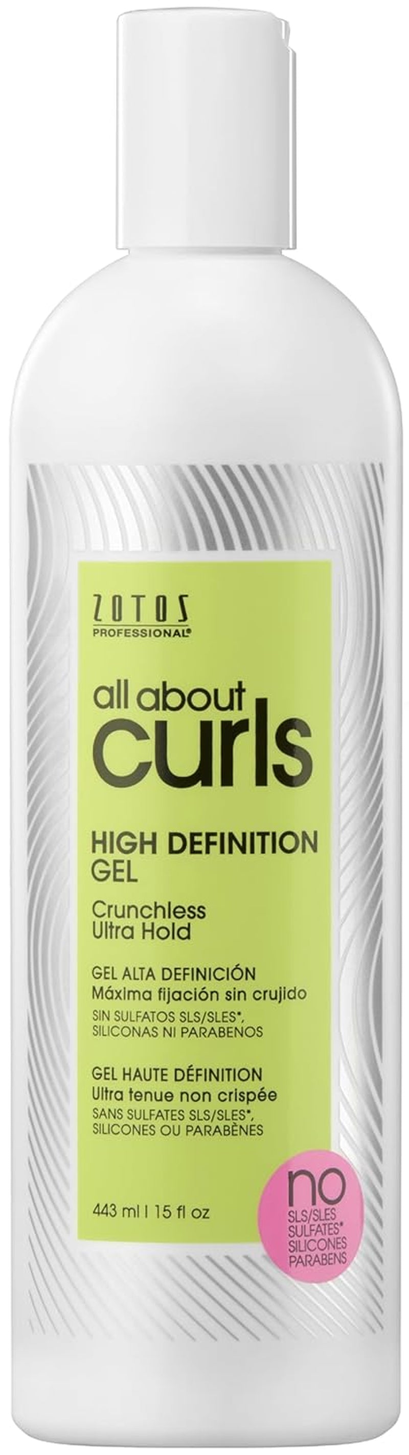 All about Curls High Definition Gel | Crunchless Ultra Hold | Define, Moisturize, De-Frizz | All Curly Hair Types