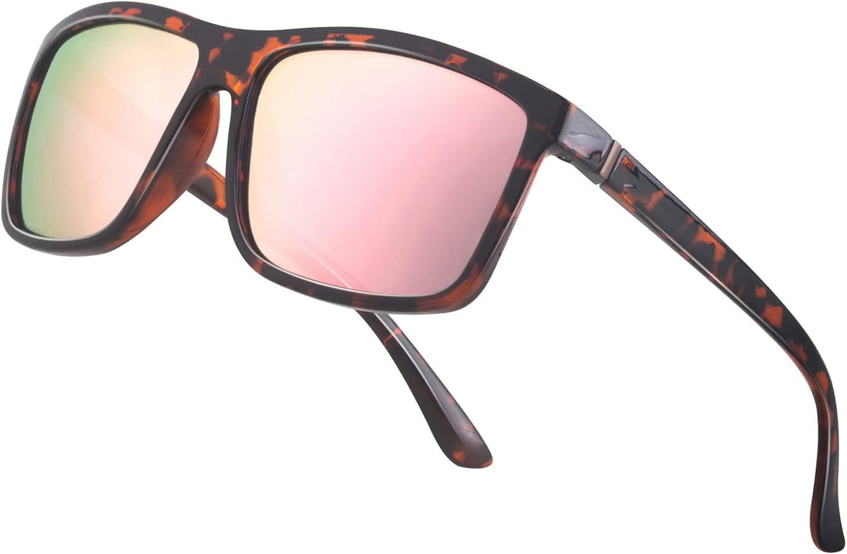Men's Sports Polarized Sunglasses Square Frame Glasses NP1007