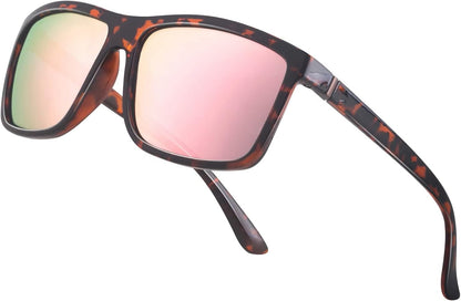 Men's Sports Polarized Sunglasses Square Frame Glasses NP1007