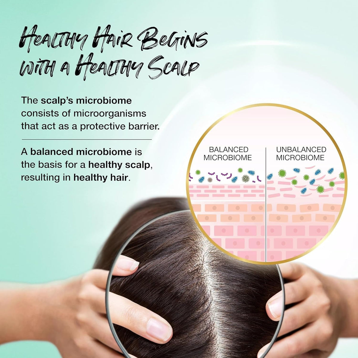 BIOTERA Styling Mousse Lightweight Alcohol-Free | Instant Texture | Promotes Body & Bounce | Microbiome Friendly | Vegan & Cruelty Free | Paraben Free | Color-Safe
