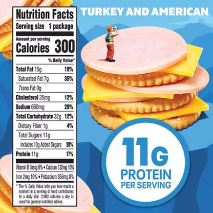 Lunchables Cracker Stackers Snack Kit Variety Pack, 6 Pk.