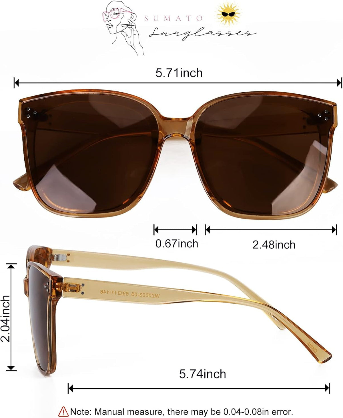 Sunglasses Womens, Oversized Pink Sunglasses for Women with Trendy Mirrored Lens UV400 Blocking