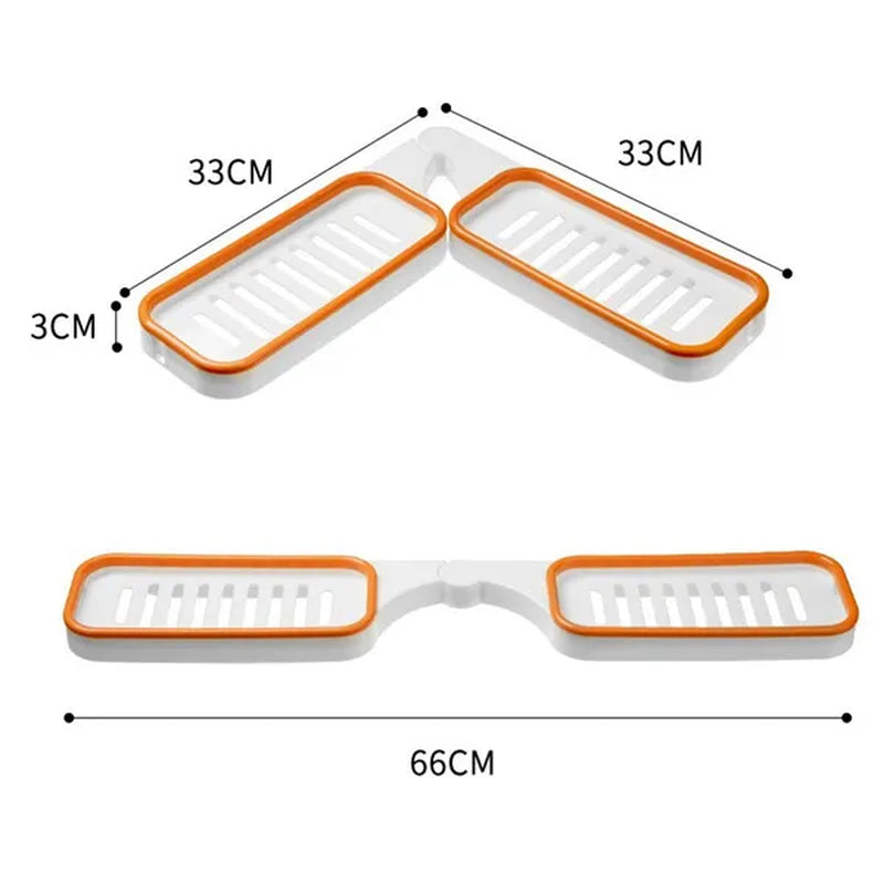 Unique Bathroom Container Shelf Shower Room Body Wash Toilets Shower Gel Holder Wall Mount Storage Rack Kitchen Organizer Shelf