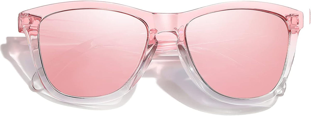 Sunglasses Womens Polarized Sunglasses for Women Trendy Designer Mirrored Sunglasses UV400 Protection Sun Glasses