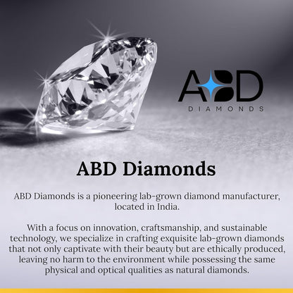 10KT Yellow Gold Marquise Flower Lab-Grown Diamond Ring for Women, Fine Diamond Jewelry, Engagement, Gifts for Her, D,E Color, VS Clarity, 0.6 Carats