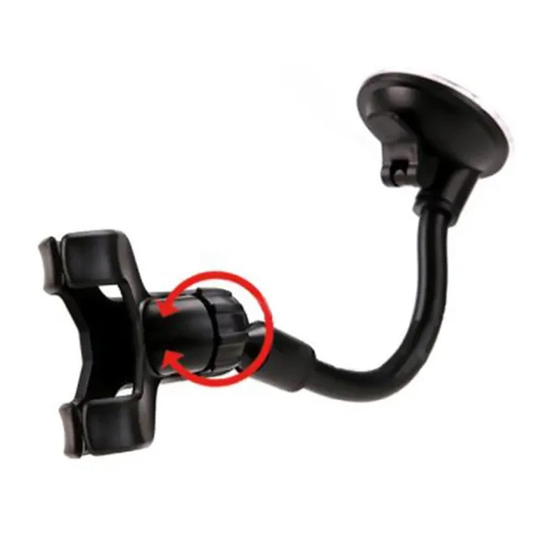 Universal Long Arm 360 Degrees Rotation Windshield Dashboard Car Mount Holder Cradle System for iPhone Mobile Cell Phone GPS