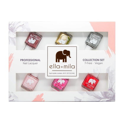 Professional Nail Polish Set - Quick Dry Nail Polish - Long-Lasting & Chip Resistant Nail Polish Kit (Dream Collection B - 6 Pack - 0.45 Fl Oz Each)