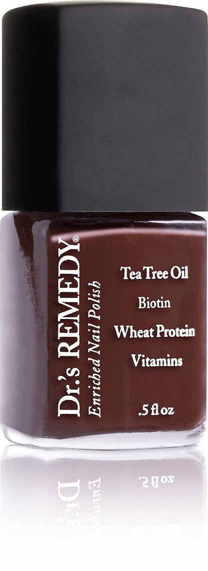 Dr’s Remedy Nail Polish, All Natural Enriched Nail Strengthener Non Toxic and Organic - AUTHENTIC Apricot