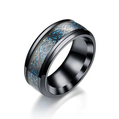 2PCS Fashion Blue Sapphire Couple Rings Diamond Rings Heart Shape Blue Sapphire Engagement Wedding Rings Set