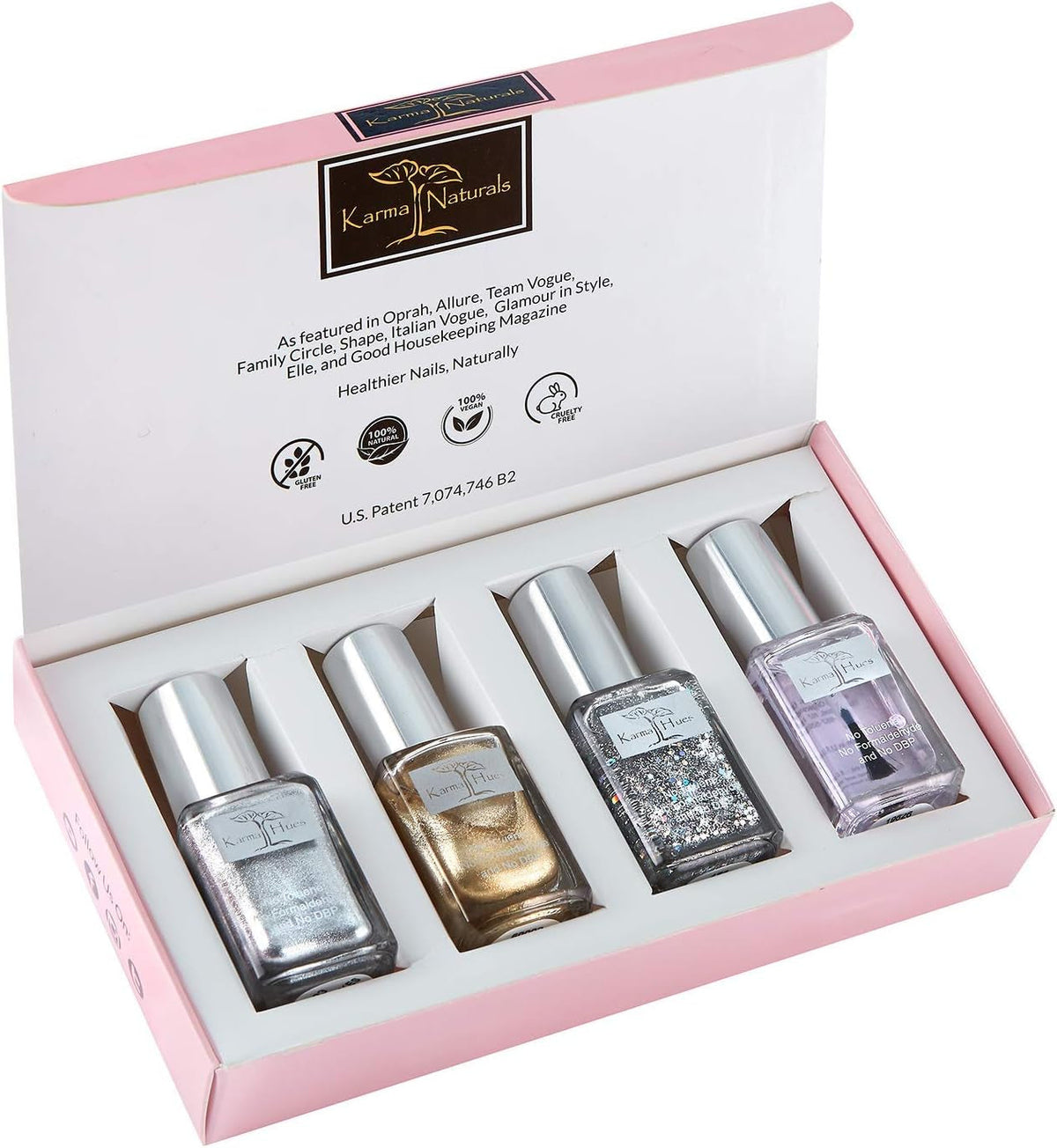 Beautiful Halal Nail Polish Set- Non-Toxic Nail Art, Vegan and Cruelty-Free Nail Paint