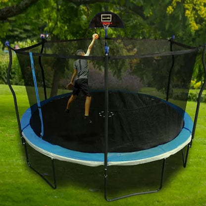 Sportspower Bounce Pro 14' Trampoline with Heavy Duty Basketball System