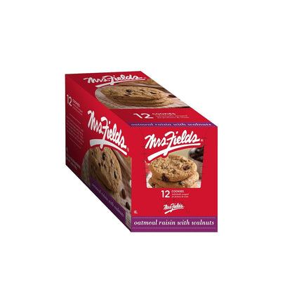 Oatmeal Raisin with Walnuts Cookies, 12 Count(2.1 Oz per Unit)