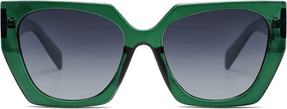 Big Trendy Polarized Sunglasses Womens Oversized Cateye Sunnies Lentes De Sol Para Mujer SJ2205