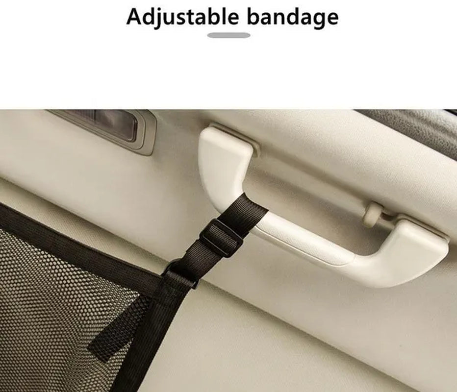Car Roof Storage Net Pocket Universal Car Storage Net Pocket Pouch Bag Storage Easy To Install Car Accessories Auto Products