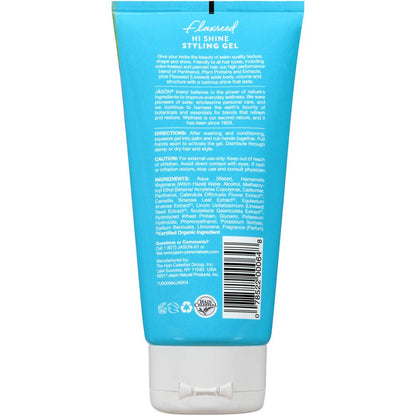 Styling Gel, Flaxseed Hi Shine, 6 Oz