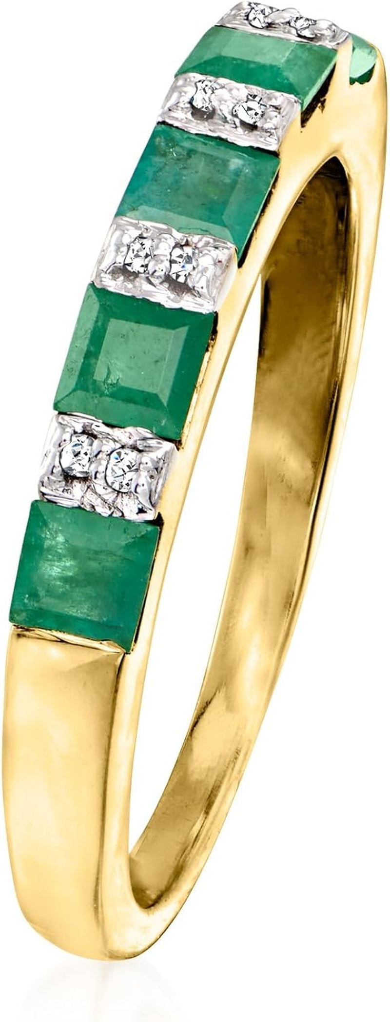 Precious Gemstone Ring in 18Kt Gold over Sterling