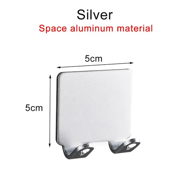 1/2PCS Punch Free Shaving Razor Holder Men Shaving Shaver Storage Hook Wall Shelf Bathroom Razor Rack Wall Kitchen Accessories