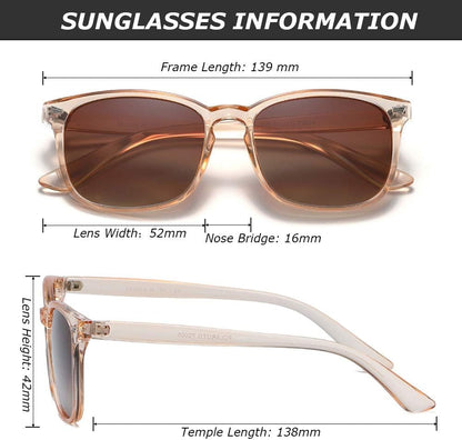 Polarized Sunglasses for Women Classic Retro Style UV400 Protection